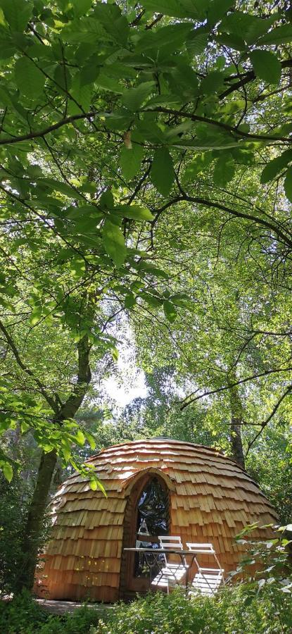 Camping De La Chagnee Saint-Aubin-le-Cloud Экстерьер фото