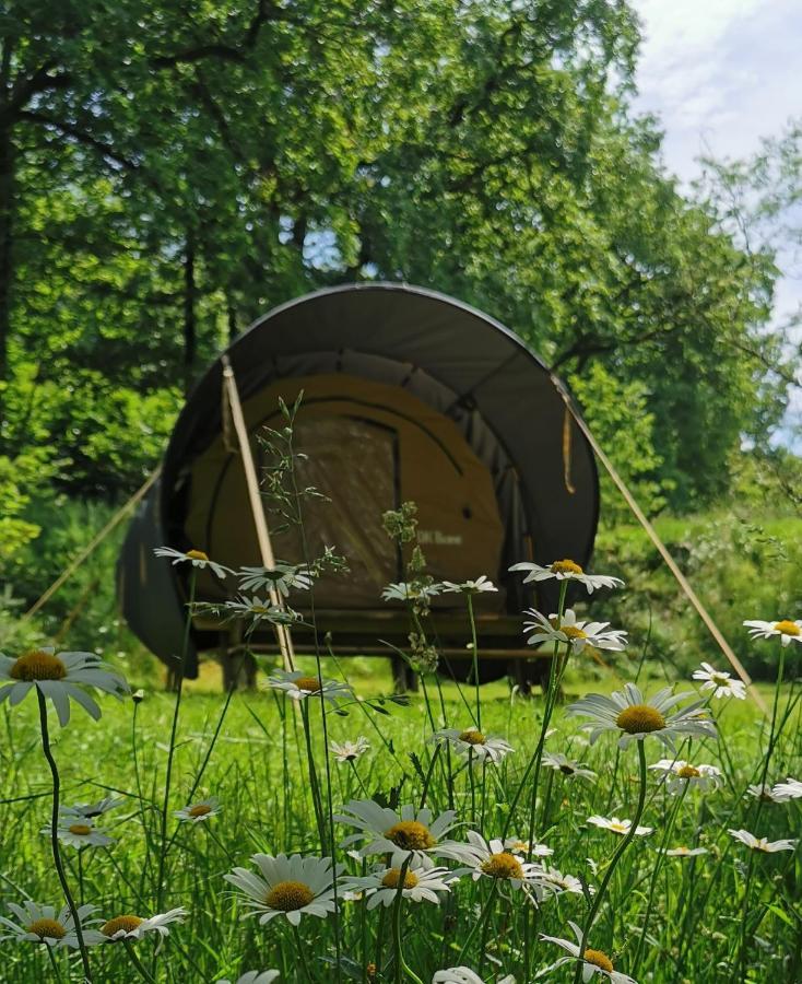 Camping De La Chagnee Saint-Aubin-le-Cloud Экстерьер фото
