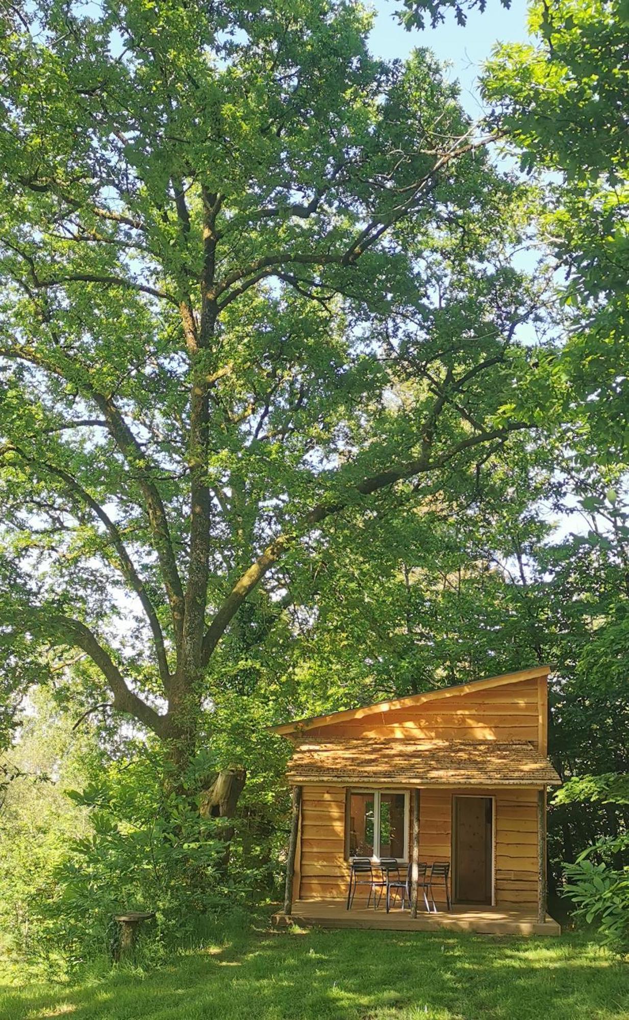 Camping De La Chagnee Saint-Aubin-le-Cloud Экстерьер фото
